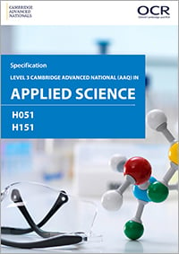 Cambridge Advanced Nationals Applied Science