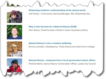 GCSE Natural History supporter articles