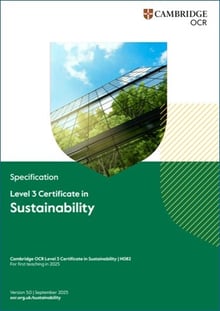Level 3 Certificate in Sustainability