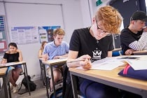 Students in class