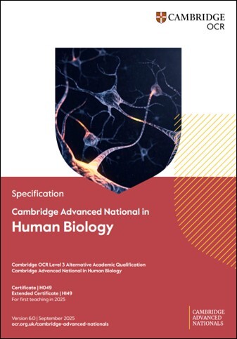 Cambridge Advanced National in Human Biology