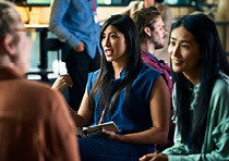 Teachers talking