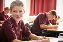 maths students in the classroom