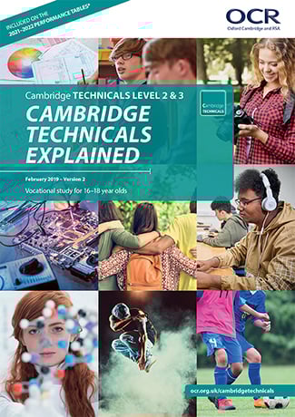 Cambridge Technicals Explained Summary Brochure Cambridge Technicals Explained Summary Brochure