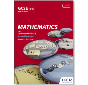 OCR Post-16 GCSE Maths Specifications download