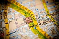 Spitalfields old map