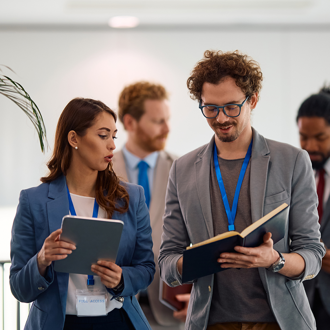 Two teachers talking Two teachers talking