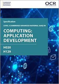 Cambridge Advanced Nationals Computing: Application Development