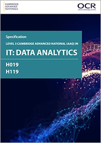 Cambridge Advanced Nationals IT: Data Analytics